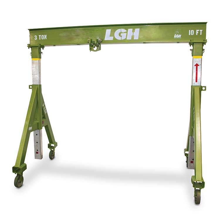 product picture of a steel gantry crane from LGH