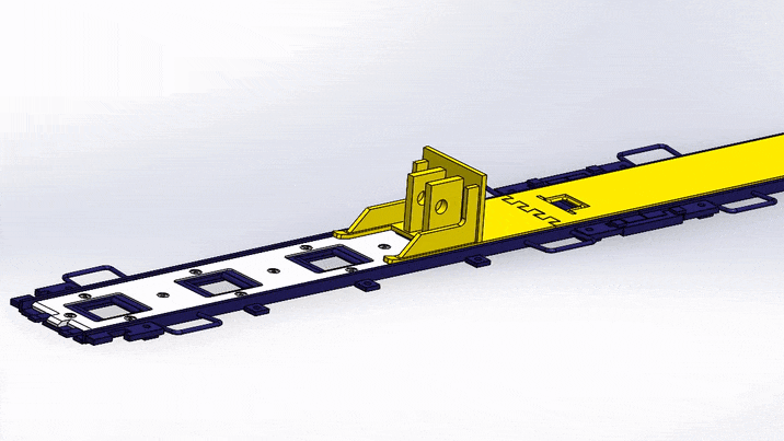 Animated GIF of the XLP150 cylinder connection.