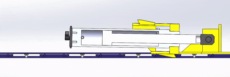 Animated GIF of the Hydra-slide XLP150 pull section.