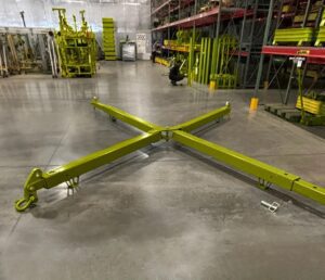 Product image of the LGH x beam in green.